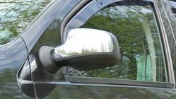 Renault Duster 2008–2017 Chromové kryty zrcátek – horní část, varianta 2 (2 ks) fotografie 2