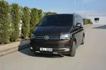 Volkswagen T6 2015–2024 Přední nárazníkový lip spoiler Sport 2-LED 2015-2018 (k lakování) fotografie 8