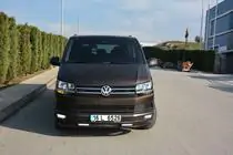 Volkswagen T6 2015–2024 Přední nárazníkový lip spoiler Sport 2-LED 2015-2018 (k lakování) fotografie 9