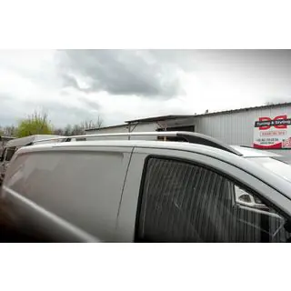 Střešní ližiny ELITE chrom (plastová nožka) Mercedes Vito/V-class W447 2014– fotografie 2