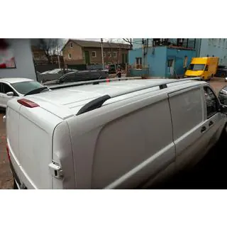 Střešní ližiny ELITE chrom (plastová nožka) Mercedes Vito/V-class W447 2014– fotografie 3