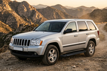 Jeep Grand Cherokee WK 2004–2010 Boční nášlapy RedLine Black (2 ks, hliník) fotografie 1