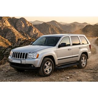 Boční nášlapy RedLine Black (2 ks, hliník) Jeep Grand Cherokee WK 2004–2010 fotografie 1