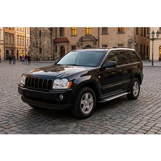 Boční nášlapy Line (2 ks, hliník) Jeep Grand Cherokee WK 2004–2010 fotografie 1