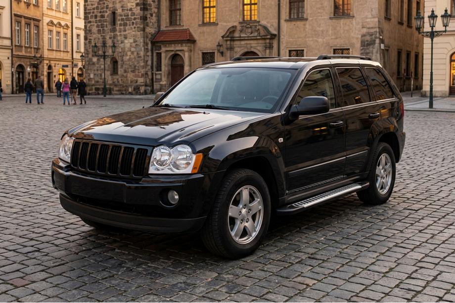 Jeep Grand Cherokee WK 2004–2010 Boční nášlapy Line (2 ks, hliník) Image