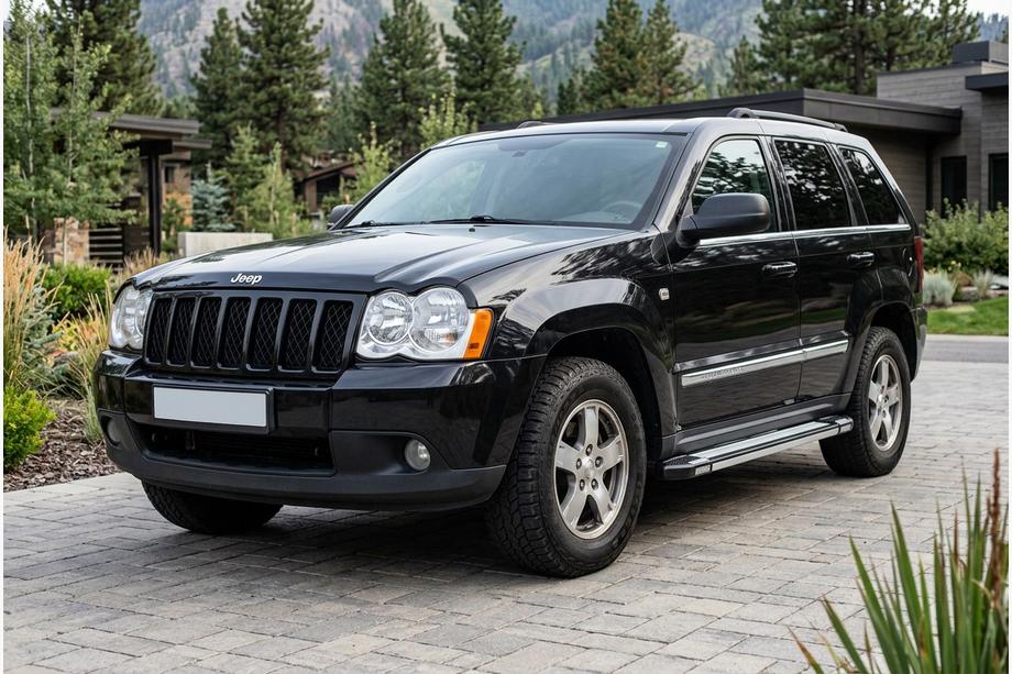 Jeep Grand Cherokee WK 2004–2010 Boční nášlapy Rainbow (2 ks, hliník) Image