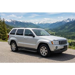 Boční prahy Bosphorus Black (2 ks, hliník) Jeep Grand Cherokee WK 2004–2010 fotografie 1