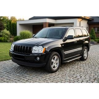Boční nášlapy Duru (2 ks, hliník) Jeep Grand Cherokee WK 2004–2010 fotografie 1