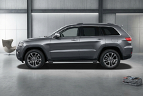 Jeep Grand Cherokee WK2 2010–2021 Boční nášlapy Maya V1 (2 ks, hliník) fotografie 1
