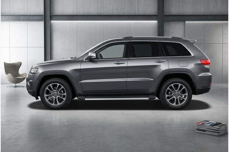 Jeep Grand Cherokee WK2 2010–2021 Boční nášlapy Maya V1 (2 ks, hliník) Image