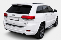 Jeep Grand Cherokee WK2 2010–2021 Boční nášlapy Allmond Grey (2 ks, hliník) fotografie 1