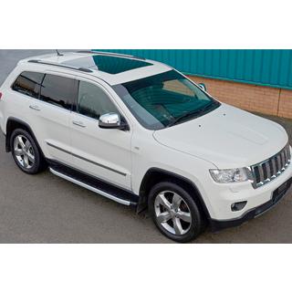 Boční nášlapy Fullmond (2 ks, hliník) Jeep Grand Cherokee WK2 2010–2021 fotografie 1