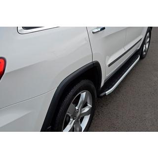 Boční nášlapy Fullmond (2 ks, hliník) Jeep Grand Cherokee WK2 2010–2021 fotografie 4
