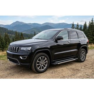 Boční nášlapy RedLine V1 (2 ks, hliník) Jeep Grand Cherokee WK2 2010–2021 fotografie 1