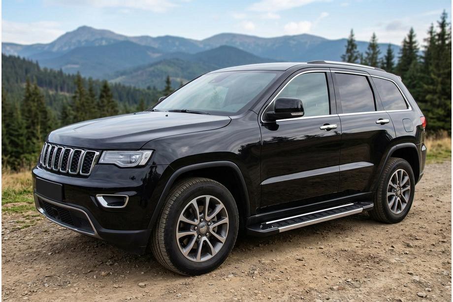 Jeep Grand Cherokee WK2 2010–2021 Boční nášlapy RedLine V1 (2 ks, hliník) Image