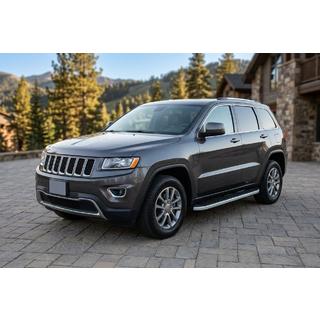 Boční prahy Tayga Grey (2 ks, hliník) Jeep Grand Cherokee WK2 2010–2021 fotografie 1