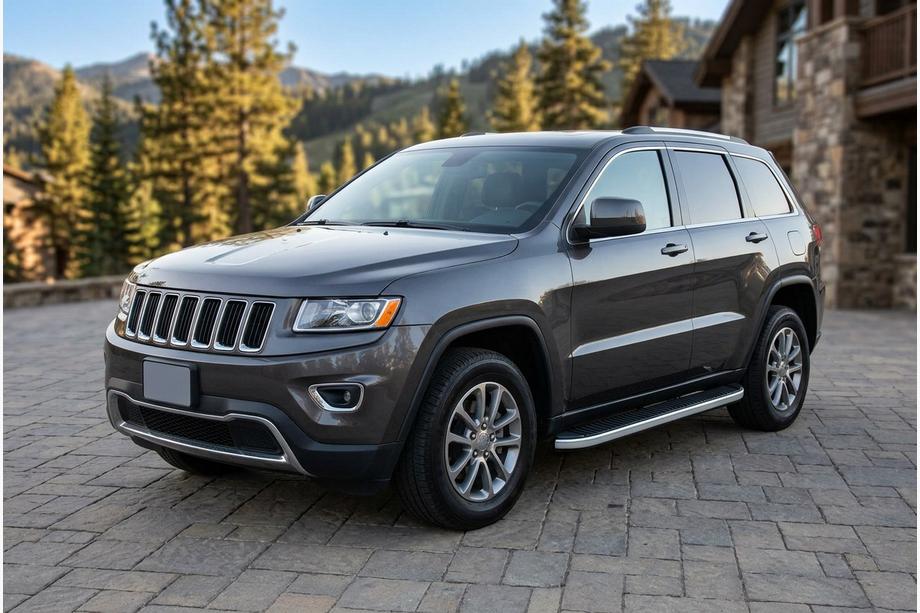 Jeep Grand Cherokee WK2 2010–2021 Boční prahy Tayga Grey (2 ks, hliník) Image