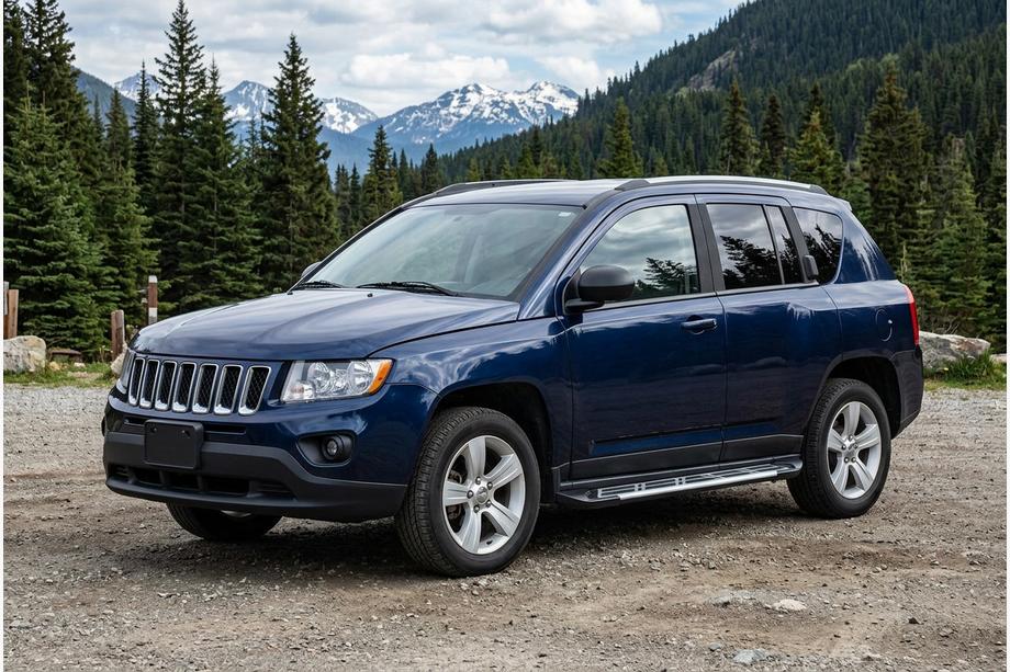 Jeep Compass 2006–2016 Boční nášlapy Sunrise (2 ks, hliník) Image