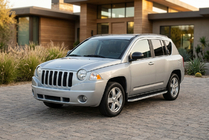 Jeep Compass 2006–2016 Boční prahy Tayga Grey (2 ks, hliník) fotografie 1