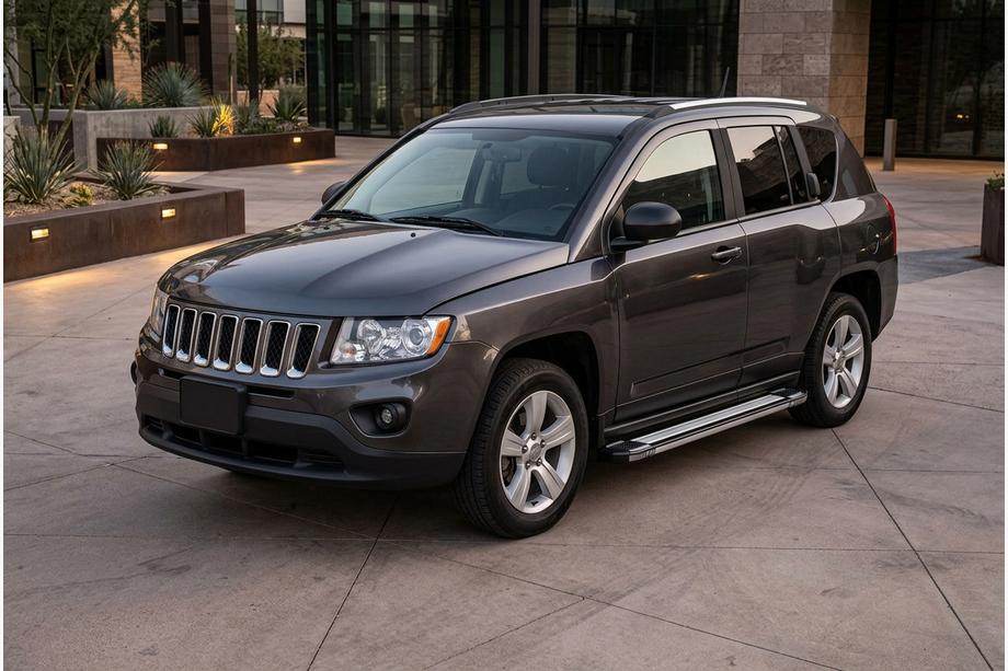 Jeep Compass 2006–2016 Boční nášlapy Rainbow (2 ks, hliník) Image