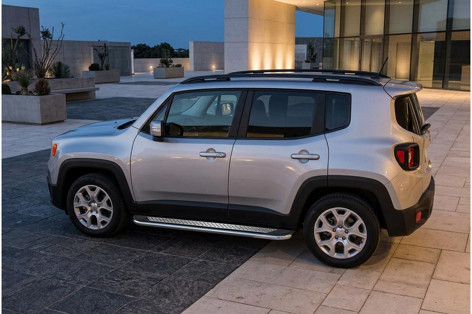 Jeep Renegade 2014– Boční prahy Maydos V2 (2 ks, nerez) Image