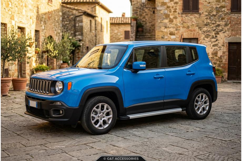 Jeep Renegade 2014– Boční nášlapy Maya V2 (2 ks, hliník) Image