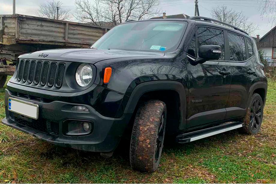 Jeep Renegade 2014– Boční nášlapy Maya V1 (2 ks, hliník) Image