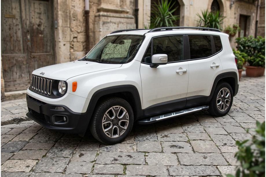 Jeep Renegade 2014– Boční nášlapy Sunrise (2 ks, hliník) Image
