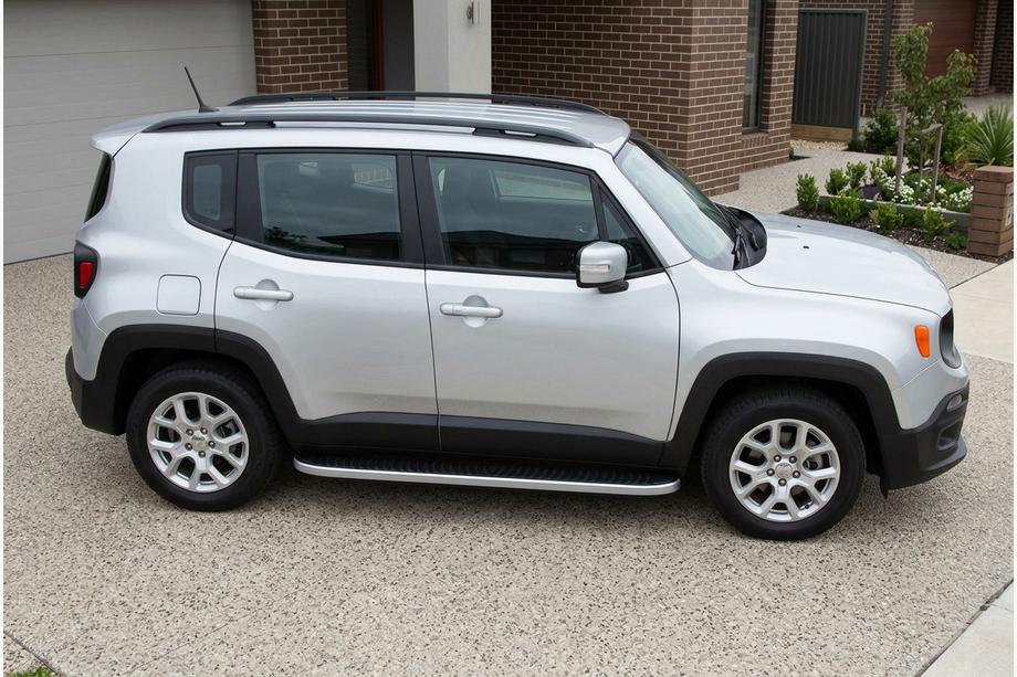Jeep Renegade 2014– Boční prahy Tayga Grey (2 ks, hliník) Image
