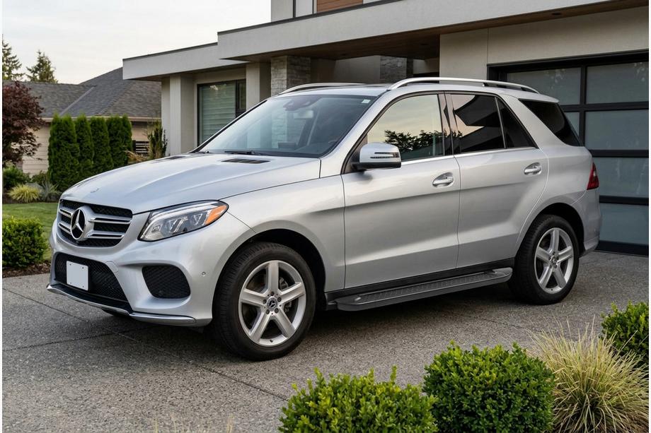 Mercedes GLE/ML třída W166 2011–2018 Boční nášlapy Allmond Black (2 ks, hliník) Image