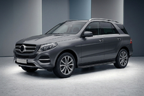 Mercedes GLE/ML třída W166 2011–2018 Boční prahy Bosphorus Black (2 ks, hliník) fotografie 1