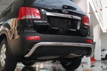 Kia Sorento II XM 2009–2014 Zadní ochranný rám AK007 (nerez) fotografie 2
