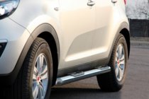 Kia Sportage 2010–2015 Boční nášlapy – nerezové trubky (2 ks) fotografie 4