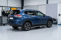 Nissan X-trail T32/Rogue 2014–2021 Boční nášlapy Duru (2 ks, hliník) fotografie 1