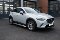 Mazda CX-3 2015– Boční prahy Maydos V2 (2 ks, nerez) fotografie 1