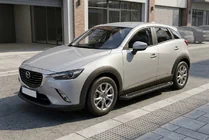 Mazda CX-3 2015– Boční nášlapy Allmond Black (2 ks, hliník) fotografie 1