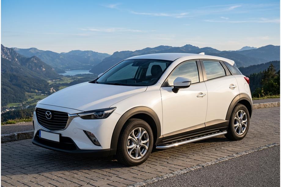 Mazda CX-3 2015– Boční nášlapy Maydos V1 (2 ks, hliník / nerez) Image