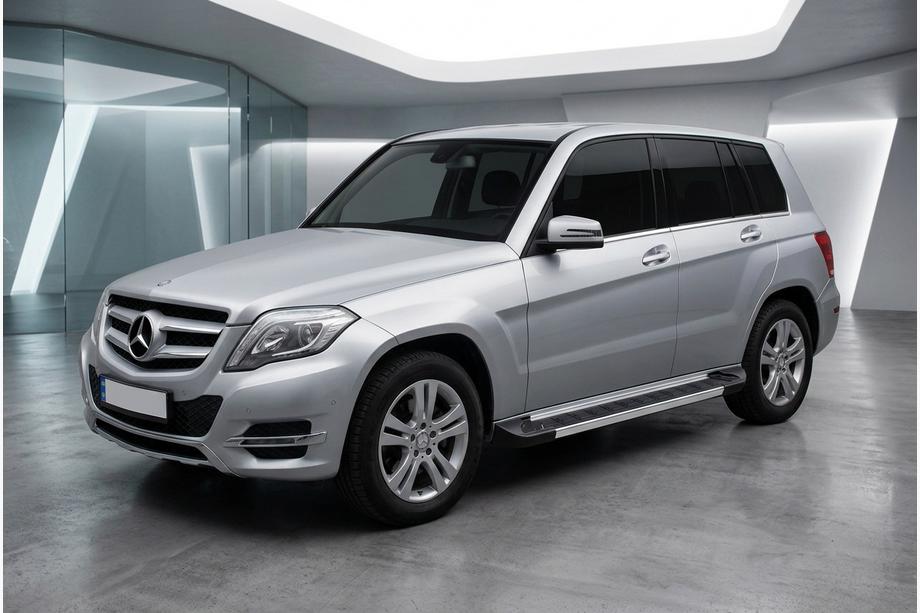 Mercedes GLK třída X204 2008–2015 Boční nášlapy RedLine V1 (2 ks, hliník) Image