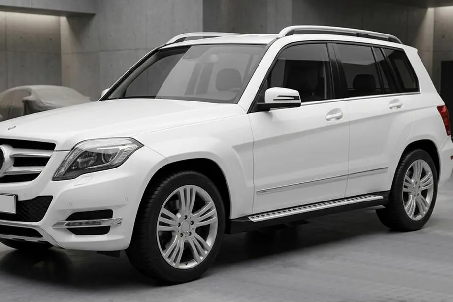Mercedes GLK třída X204 2008–2015 Boční nášlapy Line (2 ks, hliník) Image
