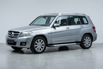 Mercedes GLK třída X204 2008–2015 Boční nášlapy Rainbow (2 ks, hliník) fotografie 1