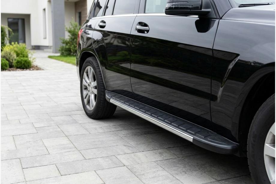 Mercedes GLK třída X204 2008–2015 Boční nášlapy Duru (2 ks, hliník) Image