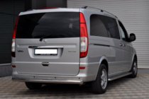 Mercedes Viano 2004–2014 Zadní ochranný oblouk AK002 (nerez) fotografie 7
