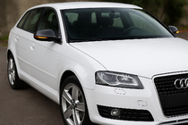 Audi A3 2003–2012 Kryty zrcátek 2008-2012 (2 ks, karbon) fotografie 1