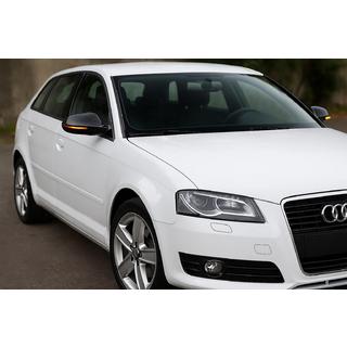 Kryty zrcátek 2008-2012 (2 ks, karbon) Audi A3 2003–2012 fotografie 1