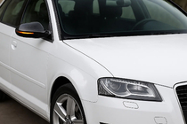 Audi A5 2007–2015 Kryty zrcátek (2 ks, karbon) fotografie 1