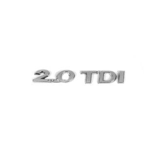 Nápis 2.0 TDI fotografie 1