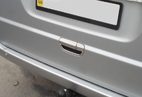 Mercedes Viano 2004–2014 Nerezový kryt kliky zadních dveří OmsaLine – italská nerezová ocel fotografie 2