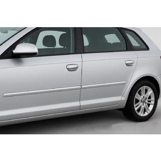 Chromové kryty klik dveří (4 ks, nerez) Audi A4 B6 2000–2004 fotografie 1