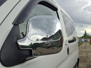 Peugeot Partner 1996–2008 Kryty zpětných zrcátek (2 ks, plast) fotografie 2