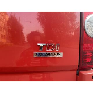 Nápis TDI (šikmé písmo) fotografie 2